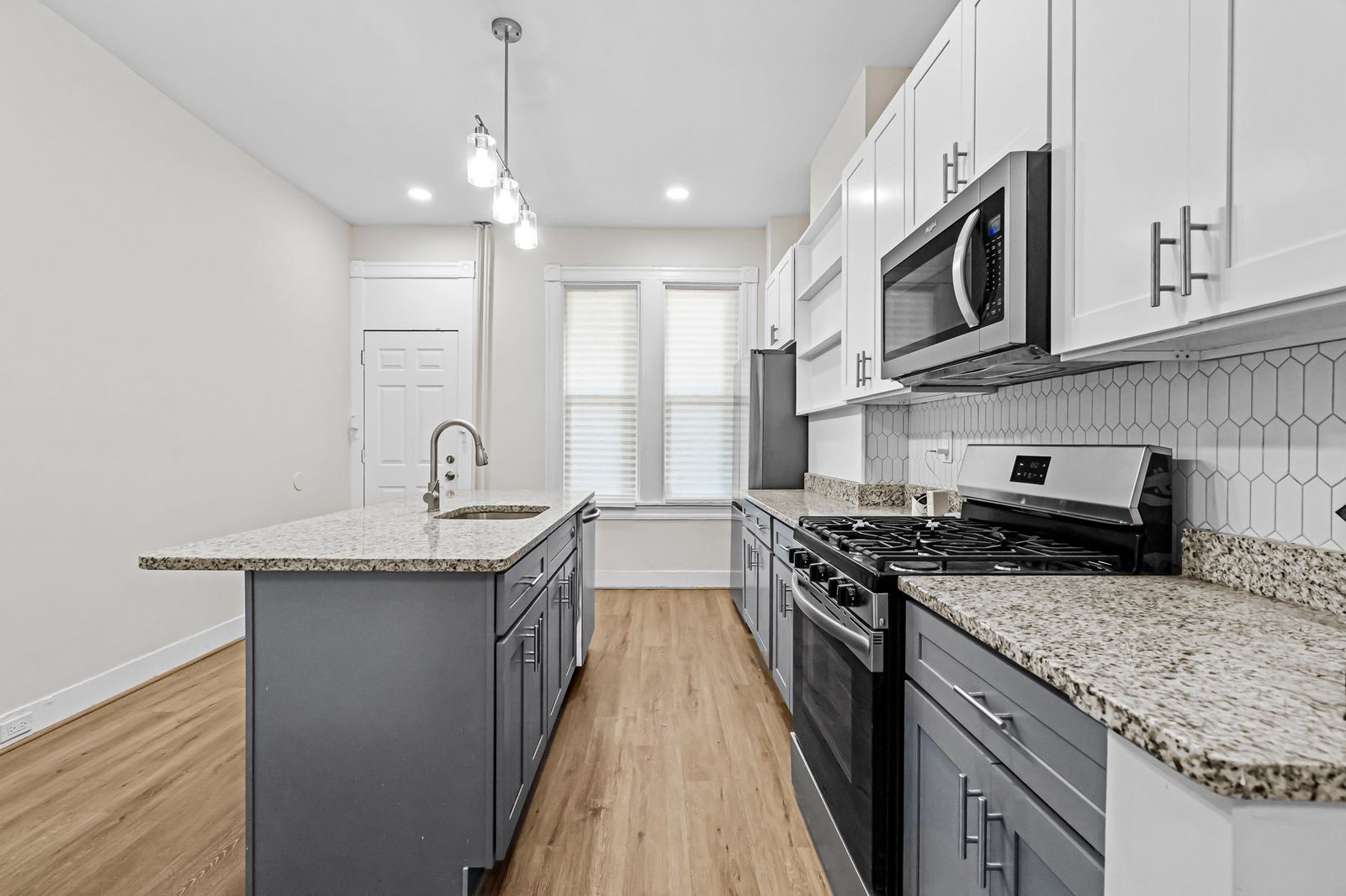 Before and after renovation